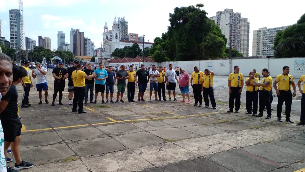 Círio: imagens do treino da Guarda e revisão das estações