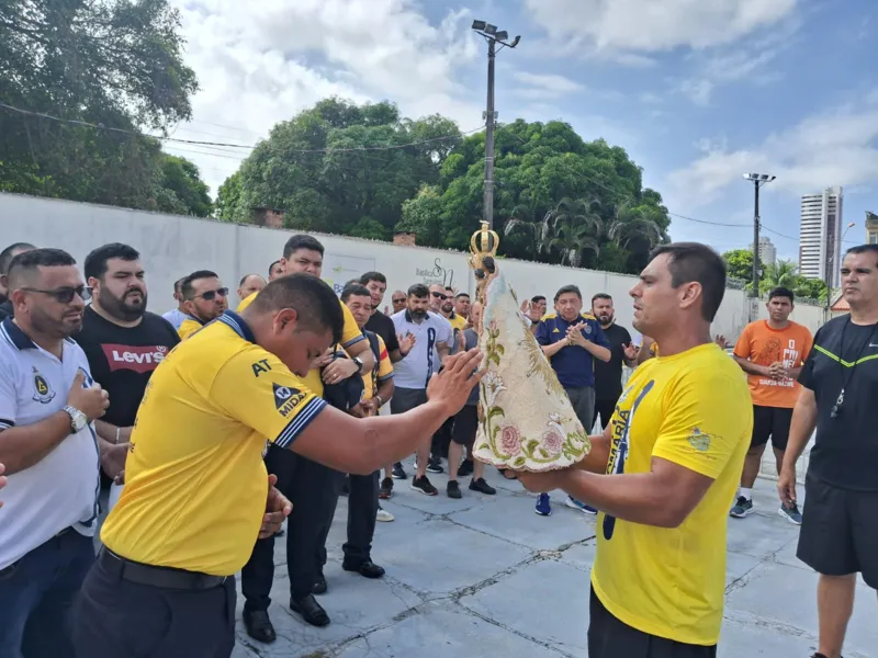 Círio: imagens do treino da Guarda e revisão das estações