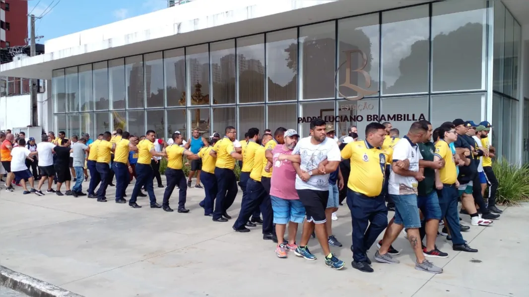 Círio: imagens do treino da Guarda e revisão das estações