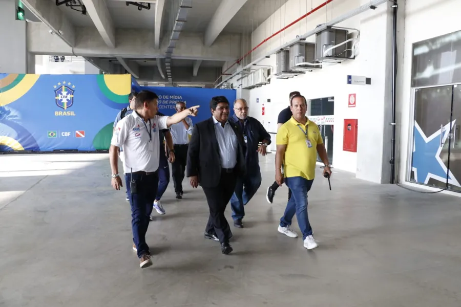 Seleção Brasileira realiza 1º treino em Belém. Veja as fotos