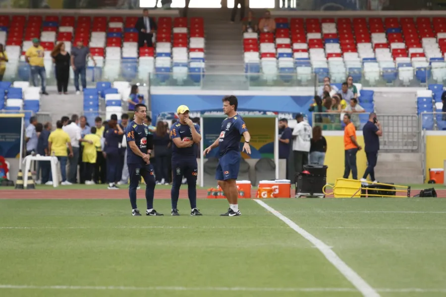 Seleção Brasileira realiza 1º treino em Belém. Veja as fotos