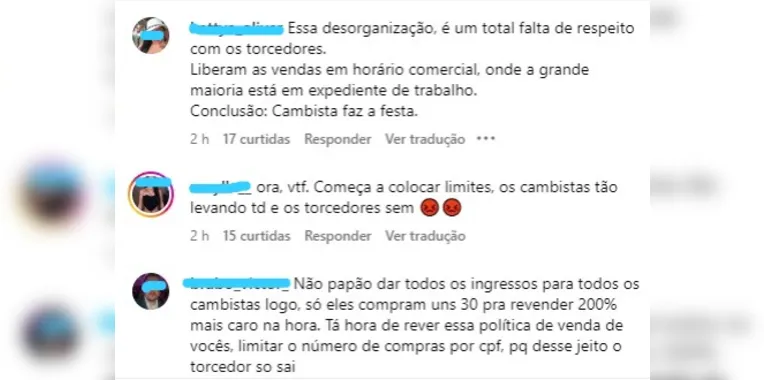 Cambistas monopolizam ingressos do Paysandu. Torcida reclama