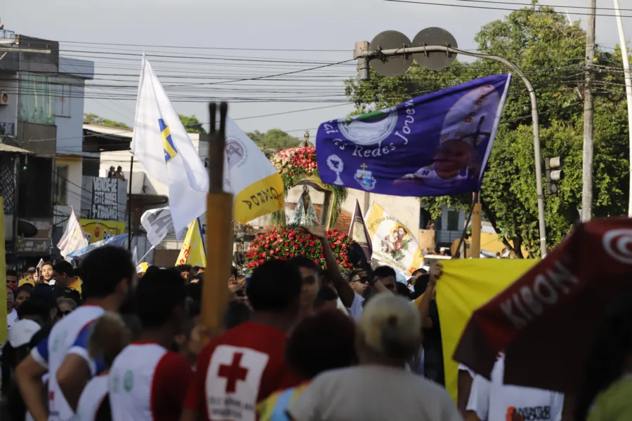 Veja imagens da Romaria da Juventude que saiu este sábado