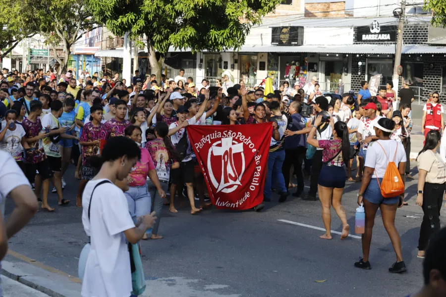 Veja imagens da Romaria da Juventude que saiu este sábado