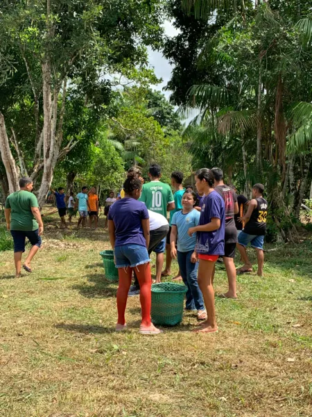 Subida no açaizeiro e mais: os jogos internos na Ilha Grande