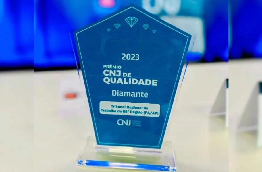 TRT-8 é diamante no Prêmio CNJ de Qualidade pelo segundo ano 
