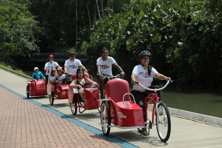 Projeto de bicicletas adaptadas é retomado no Utinga