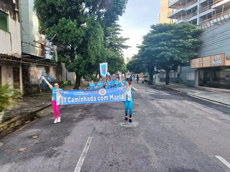 1ª Caminhada com Maria em Belém. Confira as imagens