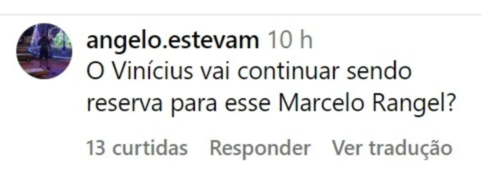 Torcedores do Remo pedem volta de Vinícius e criticam Rangel