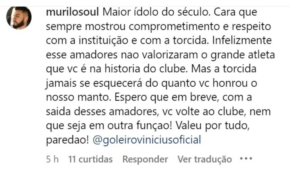 Torcedores veem desrespeito do Remo com o ídolo Vinícius