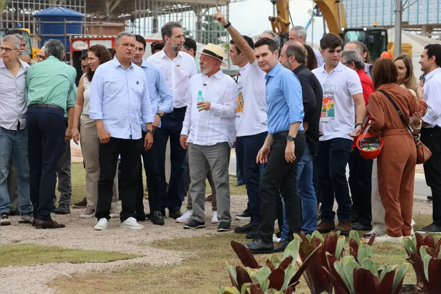 Lula visita obras do Parque da Cidade em Belém; veja fotos