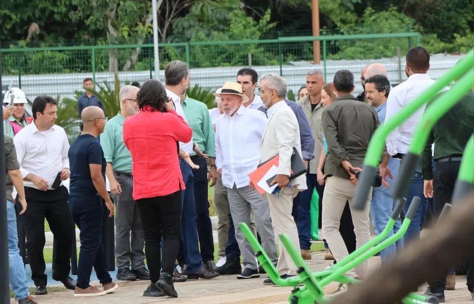 Lula visita obras do Parque da Cidade em Belém; veja fotos