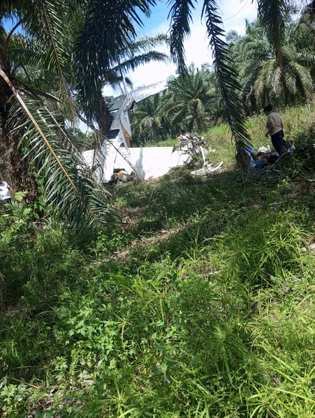 Avião cai em zona rural do município de Bonito, no Pará