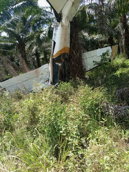 Avião cai em zona rural do município de Bonito, no Pará