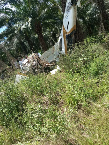 Avião cai em zona rural do município de Bonito, no Pará