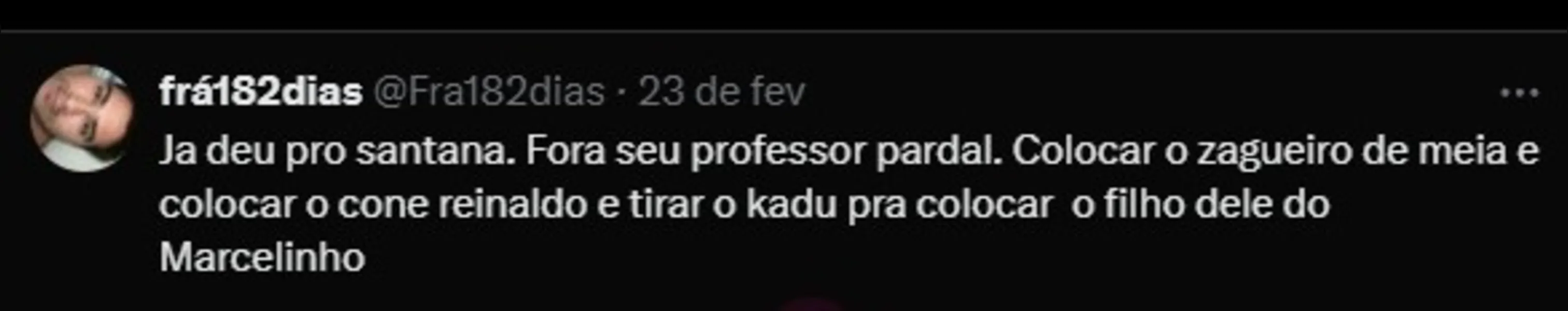 Mesmo invicto, Santana é pressionado pela torcida do Remo