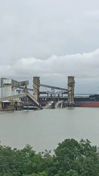 Queda de estrutura em porto de Barcarena, no Pará, deixa feridos