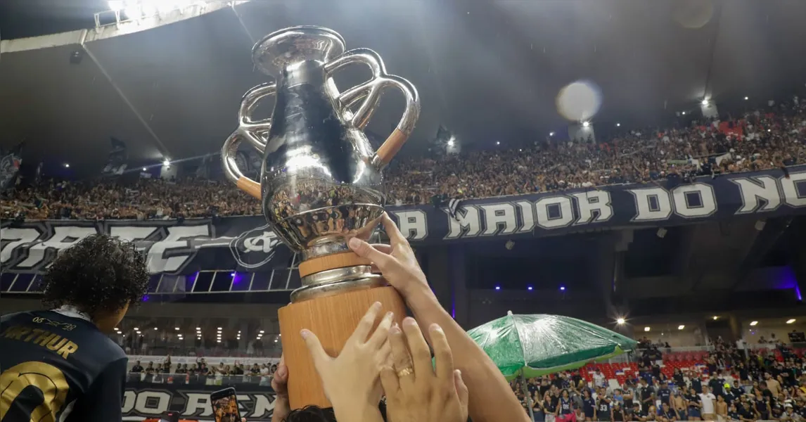 Veja as fotos da festa azulina após título do Parazão 2025