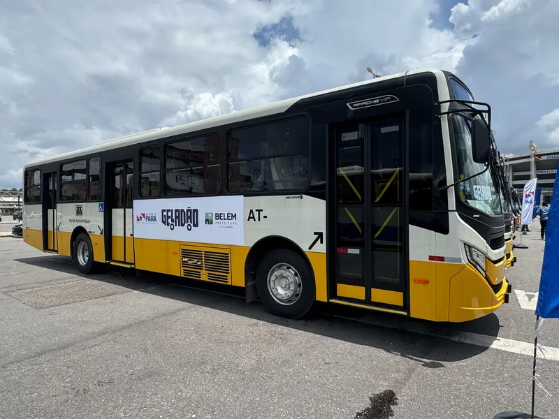 Prefeitura e Governo do Pará entregam frota de ônibus de Belém com ar-condicionado e Wi-Fi