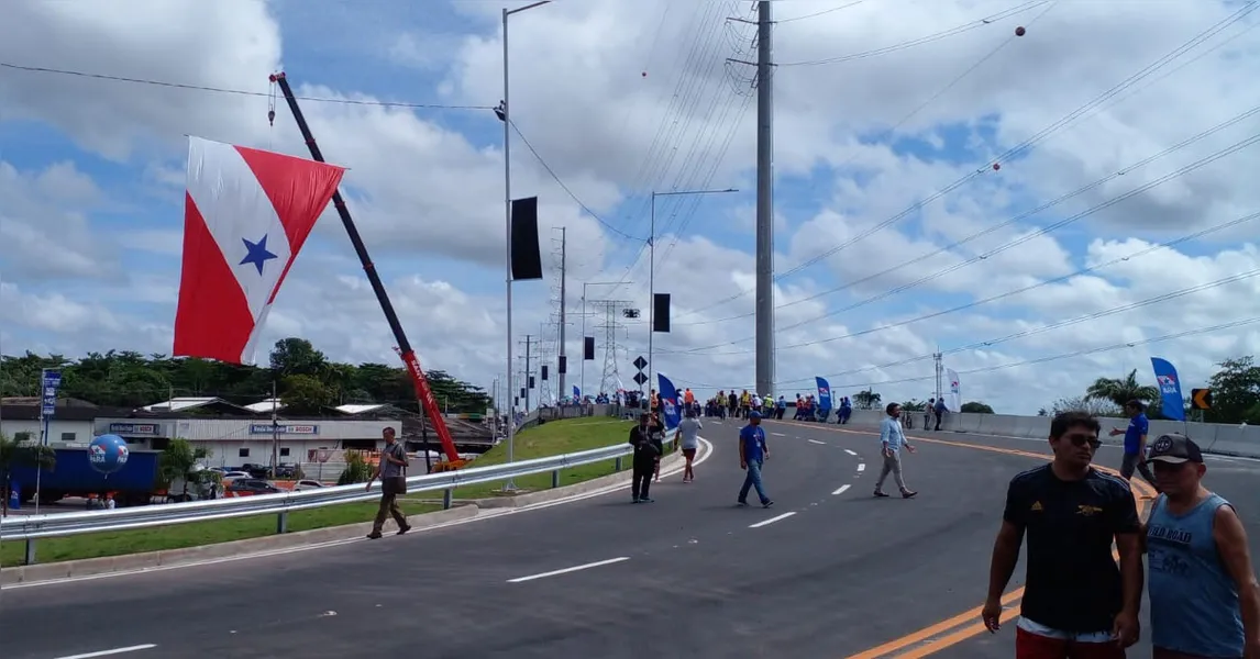 Novo viaduto da BR-316 com a Av. Independência é inaugurado