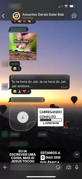 Vizinhos de condomínio relatam "inferno e querem Bolsonaro na "Papuda"