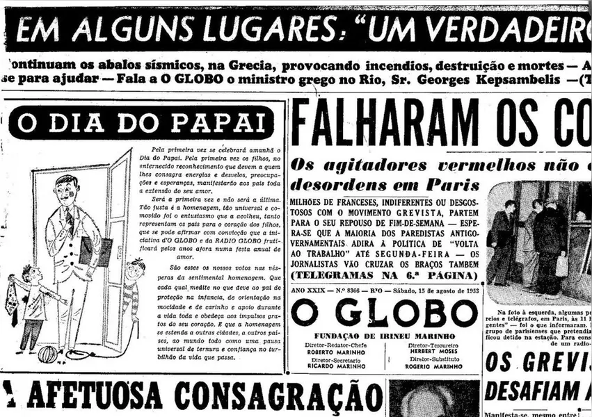 Dia dos Pais: entenda quem 'inventou' e por que se comemora em agosto