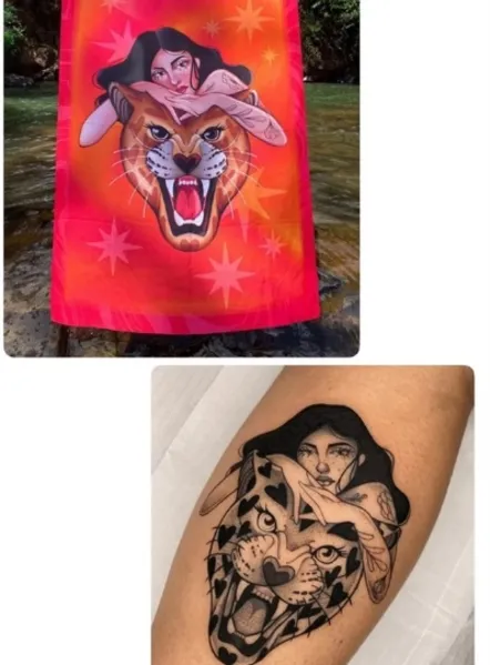 Tatuadora acusa Ana Castela de plagiar desenho em tatuagem