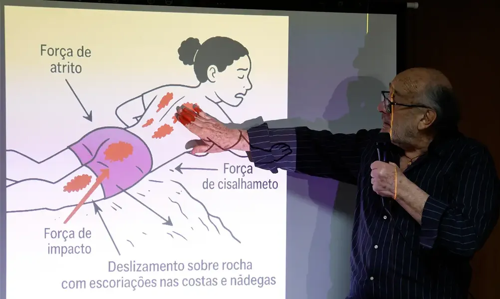 Juliana Marins morreu 32 horas após primeira queda, diz perito