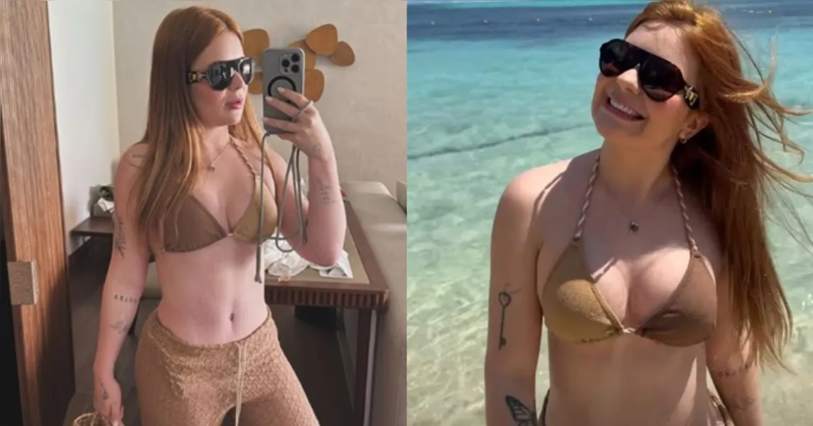 Viih Tube posa de biquíni após perder 20kg; veja fotos