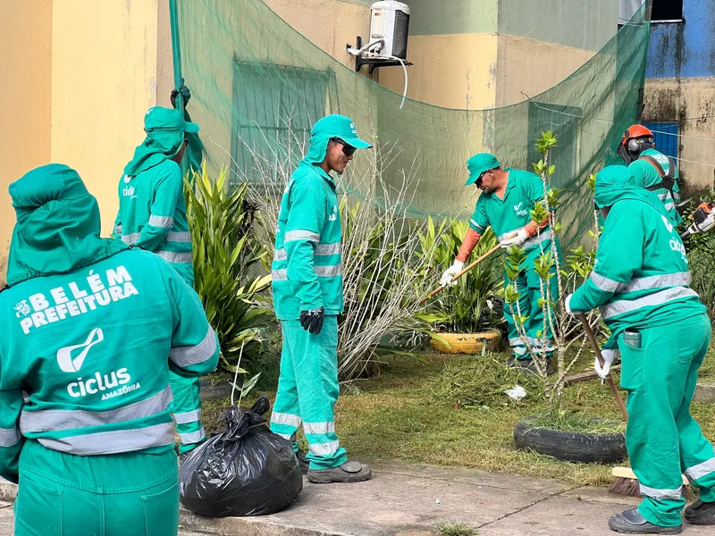 Prefeitura de Belém realiza mutirão em conjuntos habitacionais