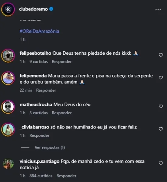 "Deus tenha piedade": o pessimismo remista contra o Flamengo