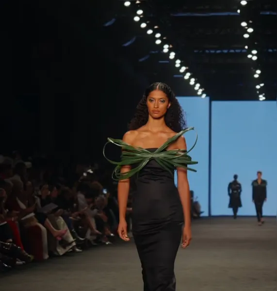 Normando leva folhagens, látex e fibras no 2º dia de Rio Fashion Week