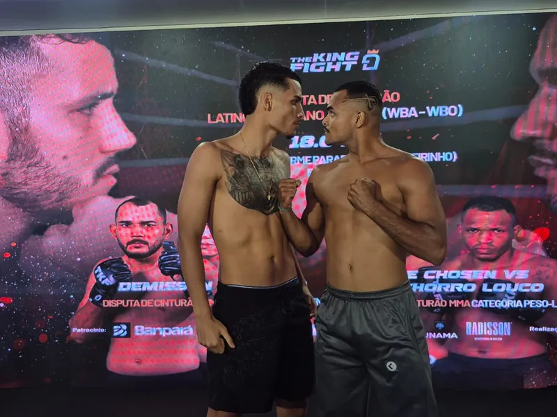 The King Fight 2 tem pesagem e clima de decisão