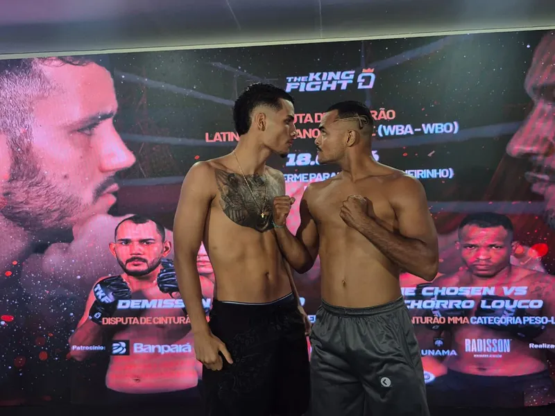 The King Fight 2 tem pesagem e clima de decisão