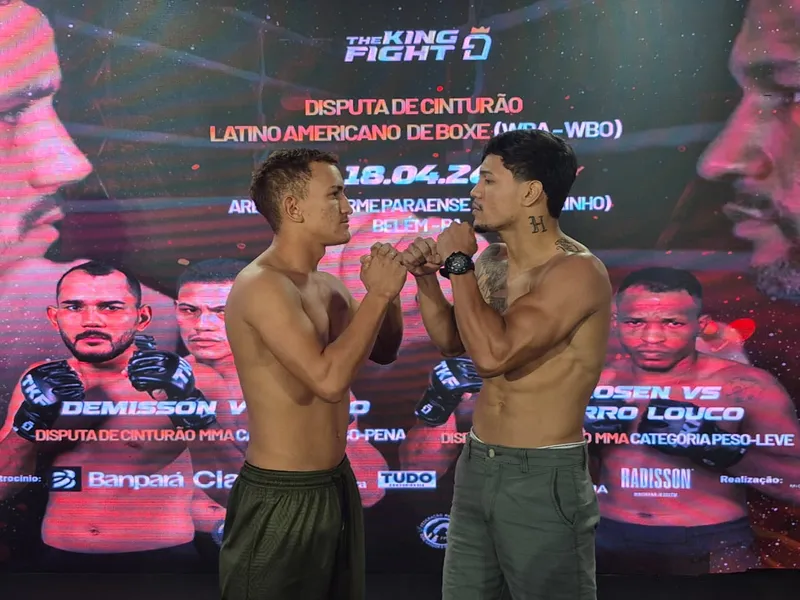 The King Fight 2 tem pesagem e clima de decisão