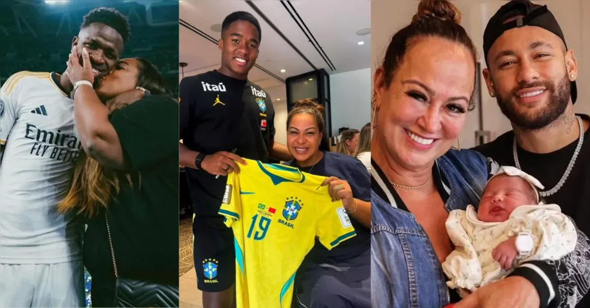 Conheça as mães dos craques da copa do mundo 2026