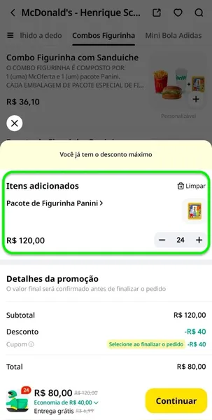 Pacote de figurinhas da Copa pode sair por R$ 3,41; veja como!