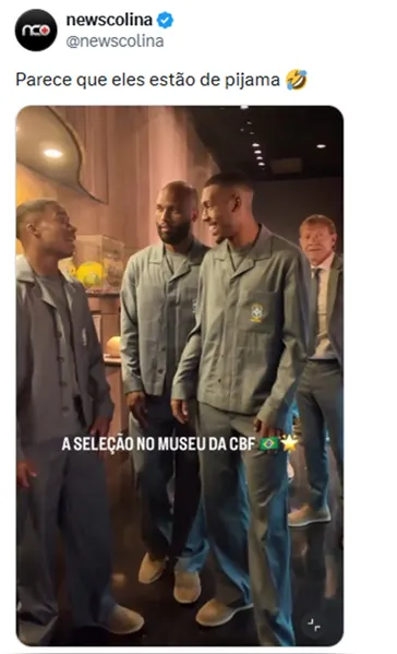 Roupa da Seleção para a Copa vira meme nas redes e divide opiniões
