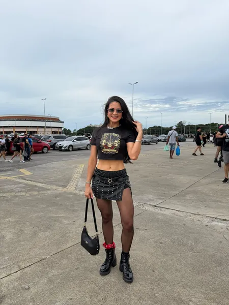 Looks roubam a cena no show do Guns N’ Roses em Belém; veja!