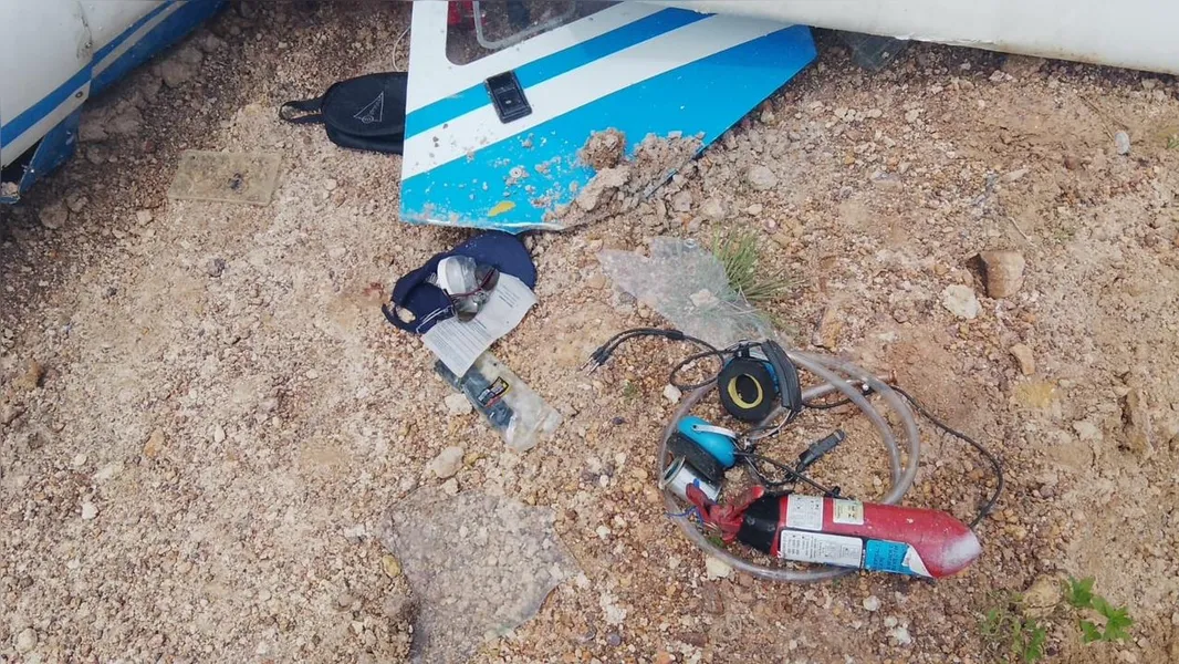Aeronave cai em propriedade na zona rural de Benevides
