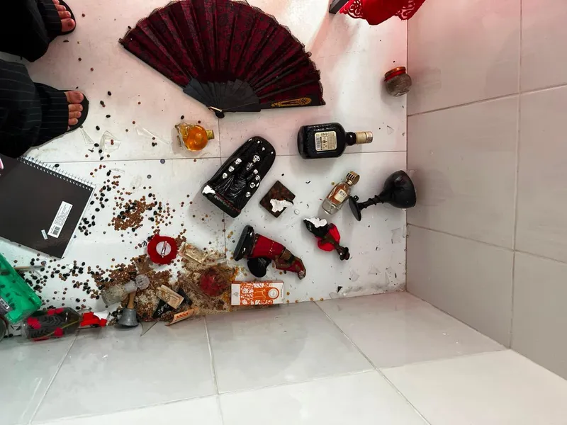 Intolerância religiosa: restaurante é alvo de vandalismo em Belém
