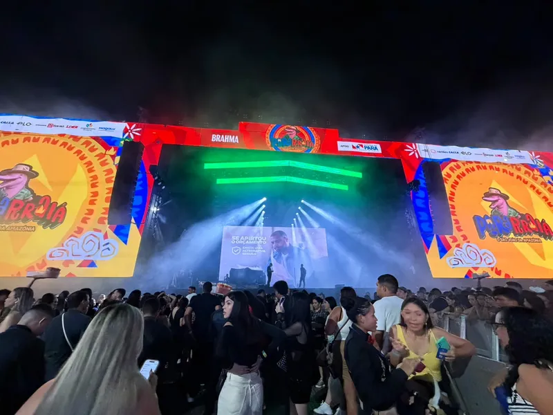 Parárraiá 2026 abre primeira noite com multidão no Mangueirão