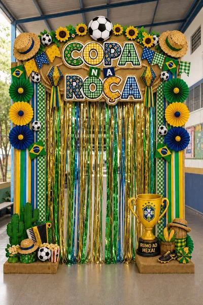 Copa do Mundo + festa Junina: veja ideias criativas de decoração