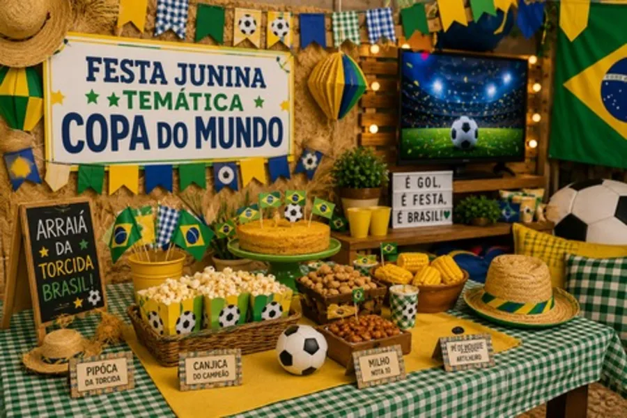 Copa do Mundo + festa Junina: veja ideias criativas de decoração