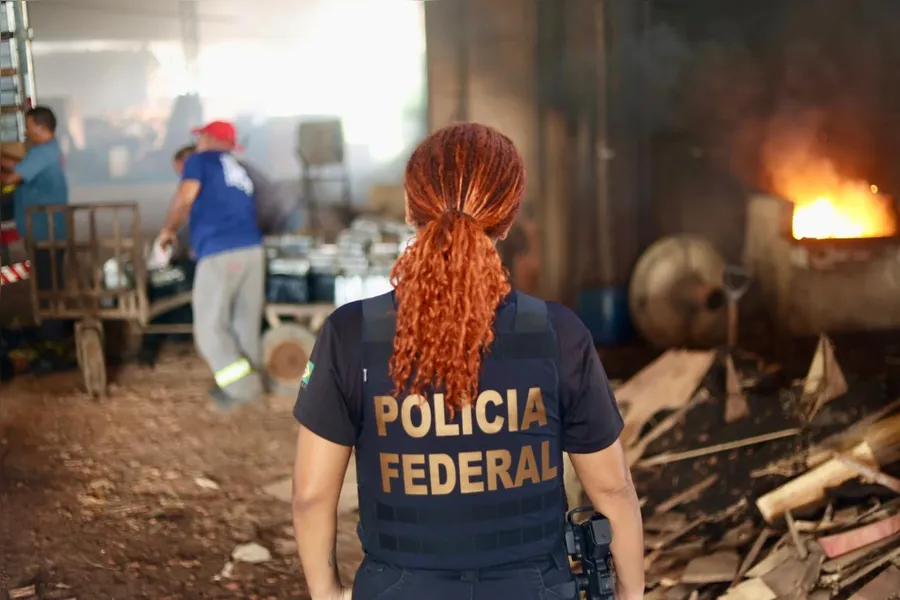 PF incinera mais de 4 toneladas de drogas no Pará