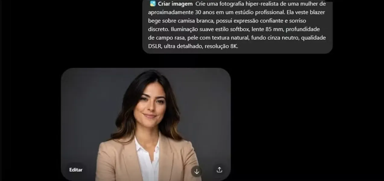 Descubra 15 prompts do ChatGPT para criar fotos mais realistas