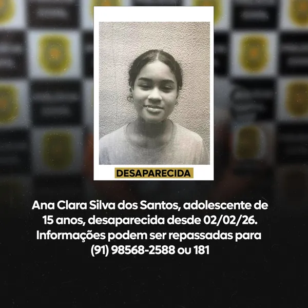 Polícia divulga lista de adolescentes desaparecidos no Pará; veja como ajudar