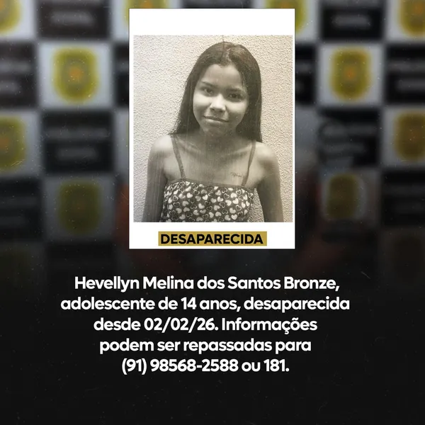 Polícia divulga lista de adolescentes desaparecidos no Pará; veja como ajudar