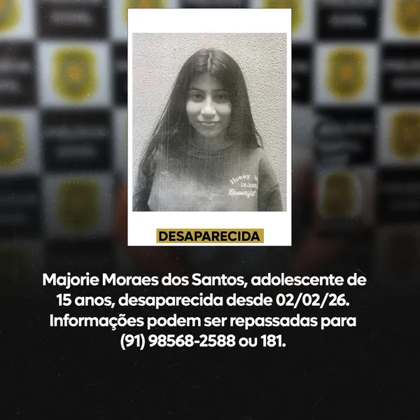 Polícia divulga lista de adolescentes desaparecidos no Pará; veja como ajudar