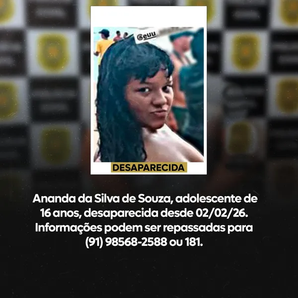 Polícia divulga lista de adolescentes desaparecidos no Pará; veja como ajudar